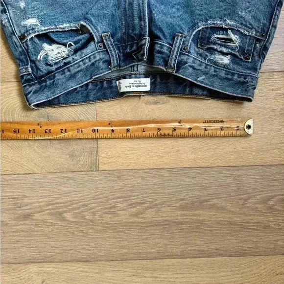 Abercrombie & Fitch Blue Jean Shorts - Picture 3 of 5